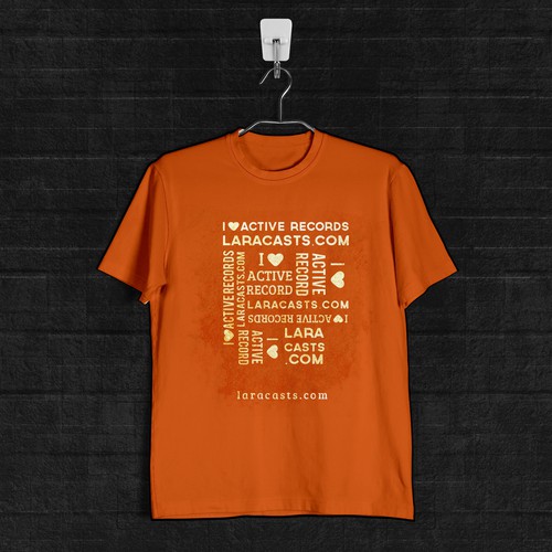 T-Shirt Design for Laracasts.com