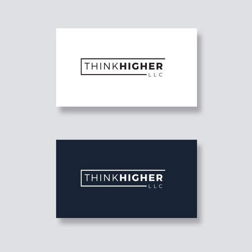 Think Higher llc logo design
