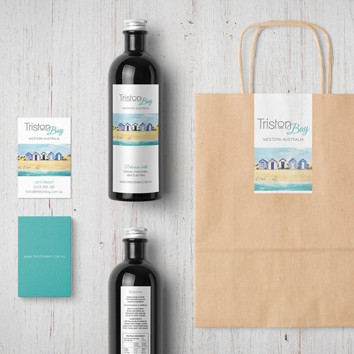 Logo & food packaging for Triston Bay