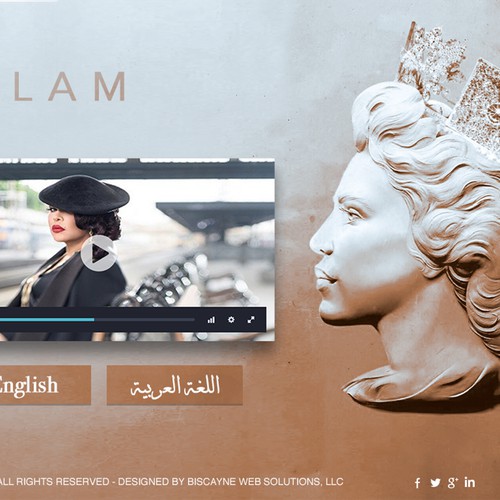 Queen Ahlam Website