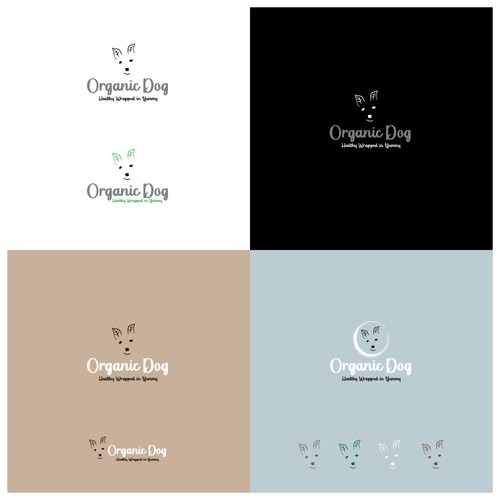 organic dog food logo