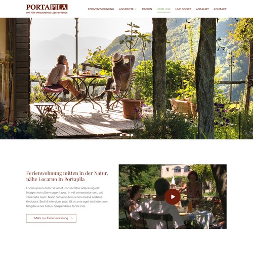 Portapila website redesign