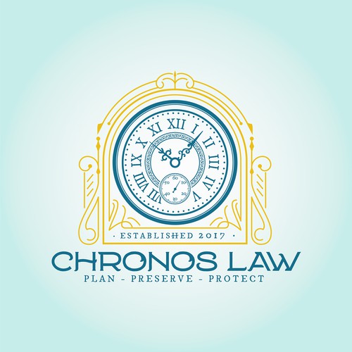 Elegant Logo for Chronos Law