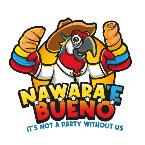 Nawara 'E Bueno Mascot Logo