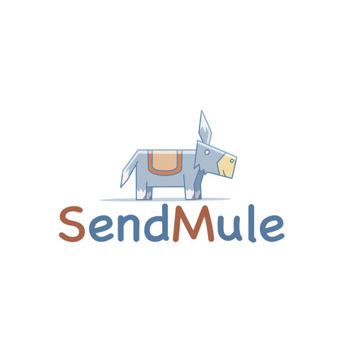 Logo design send mule
