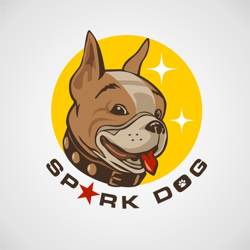 Need energetic dog lovers business logo