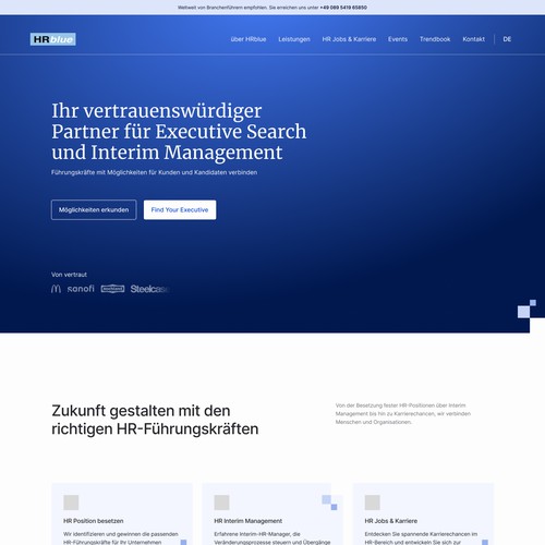 HR Landing Page