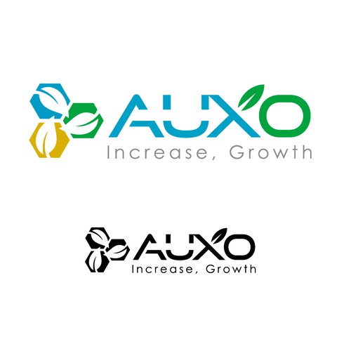 clever and simple logo for Auxo