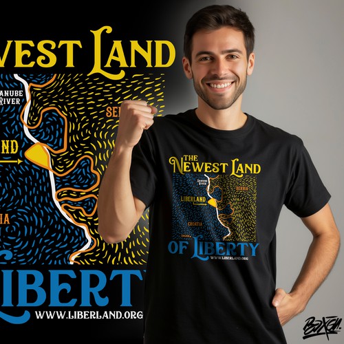 Liberland tshirt_1 to 1 projects