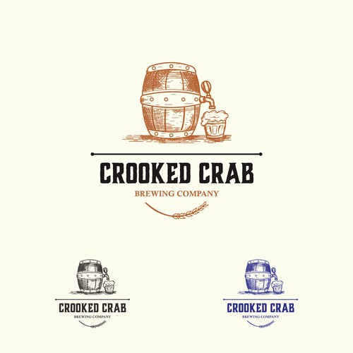 Classic logo Crooked Crab