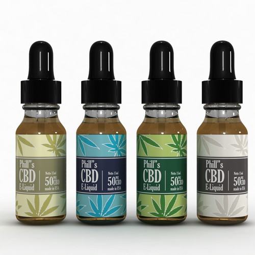 Phill's Cbd E-liquid Label