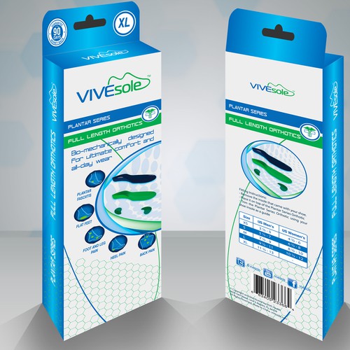 VIVEsole Insole Packing