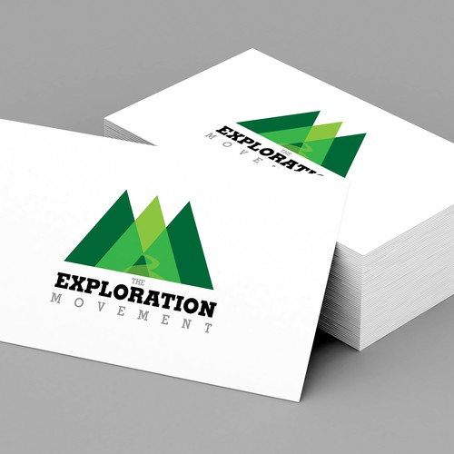 Design a minimalist and sophisticated logo for The Exploration Movement