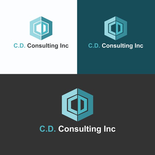 C - D consulting lnc logo design