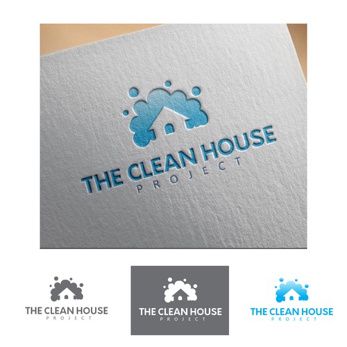 concept logo for The Clean House