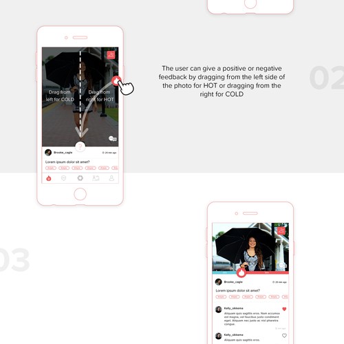 Fashion app design