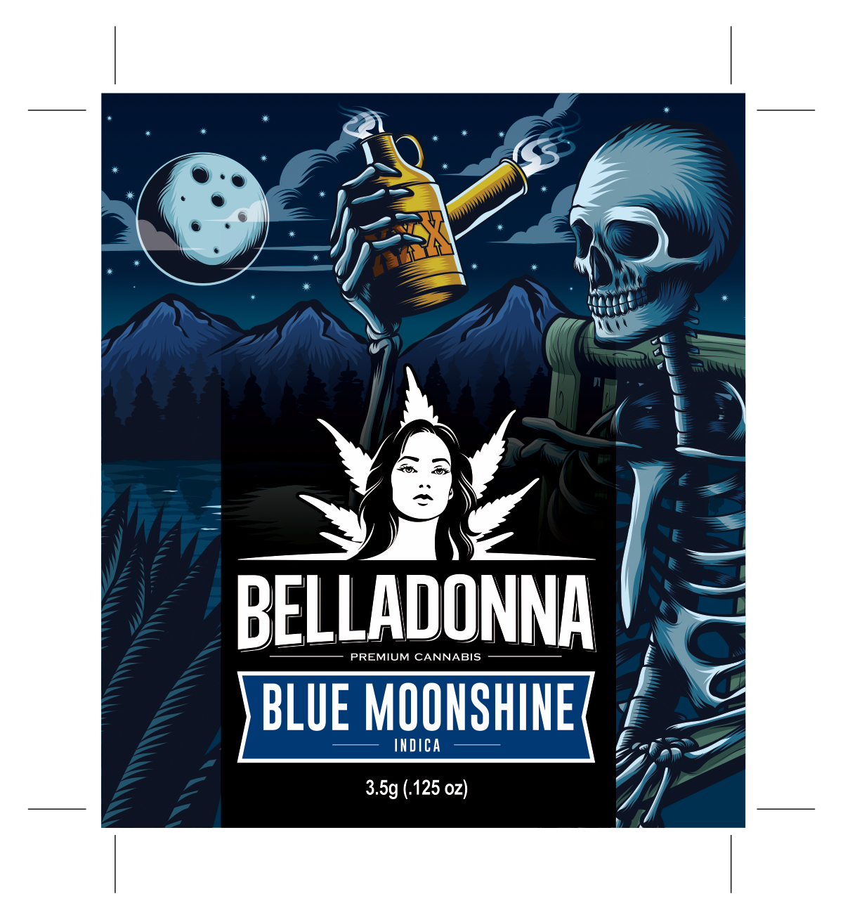 Critical Kush and Blue Moonshine