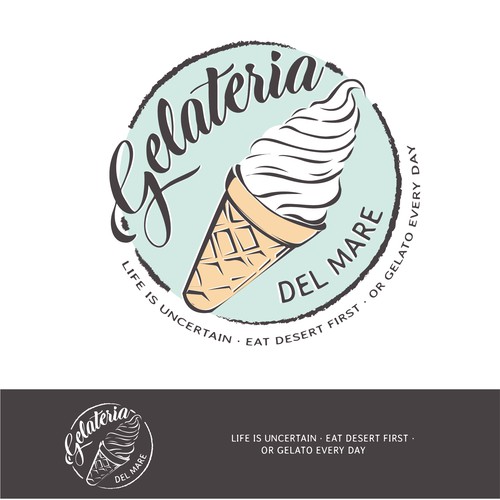 Logo for Gelateria Shop