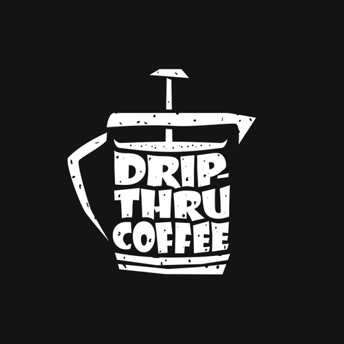 Cool logo design for coffee drive-thru