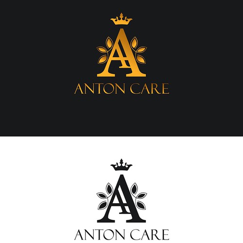 Logo concept for beauty skin care 