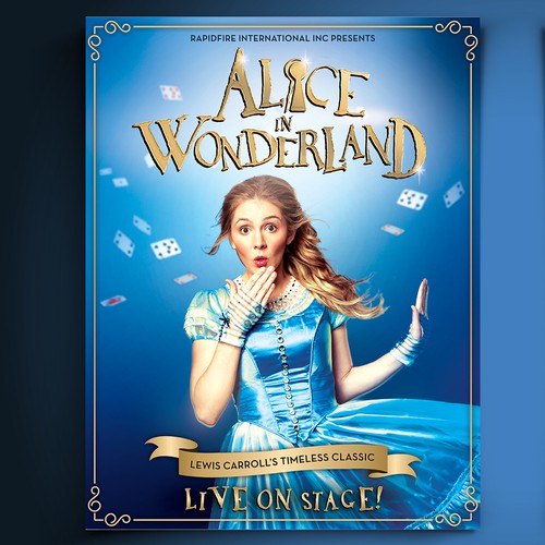 Alice in Wonderland flyer