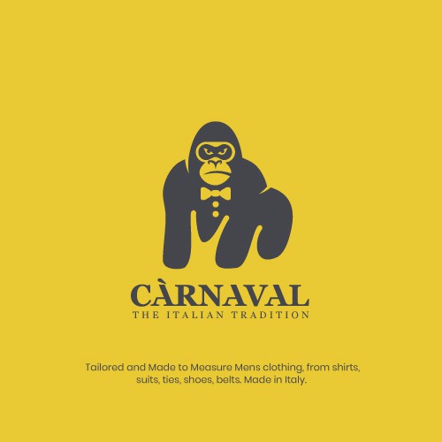 Bold & Fun Luxury Logo for Mens Apparel Brand
