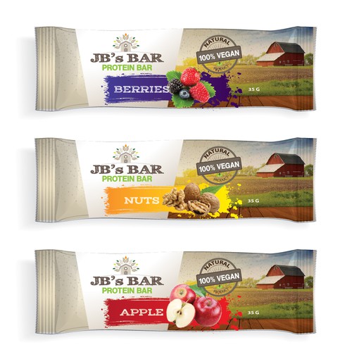 JB's Protein Bar Product Wrap