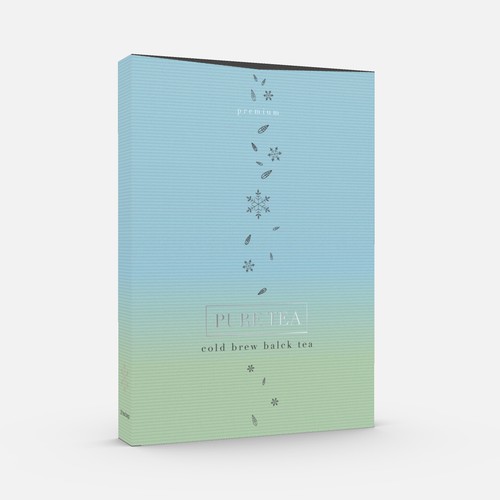 Cold Brew Tea box design