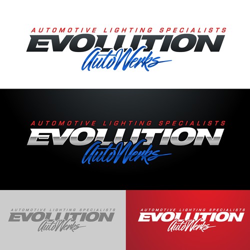 Logo for Evolution Autowerks