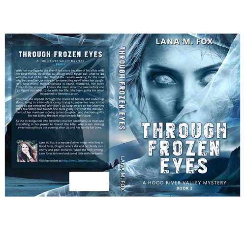 Trough Frozen Eyes Book Cover