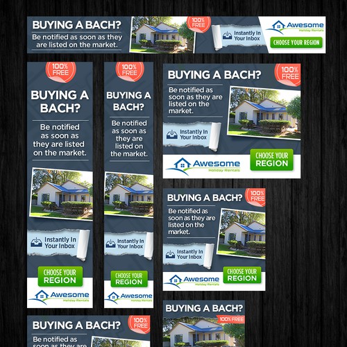 Banner Ad for Awesome Holiday Rentals