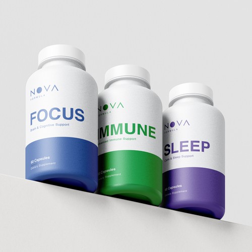 NOVA Formula – Clinical Supplement Label Design System