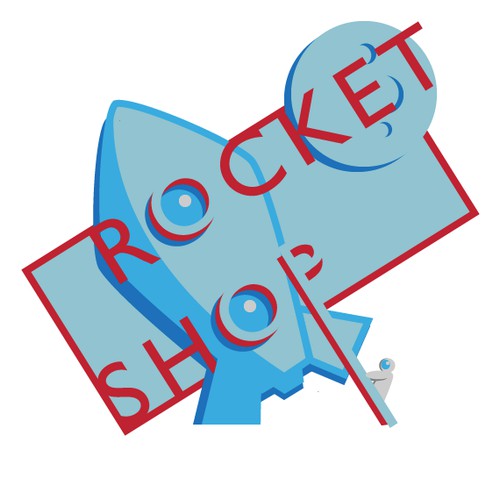 Help The Rocket Shop with a new logo