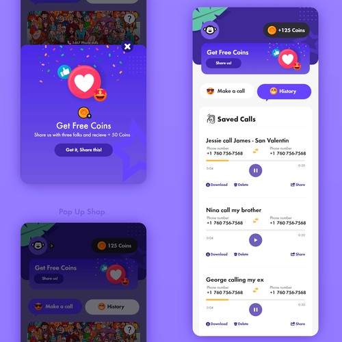 Entry - Mobile app