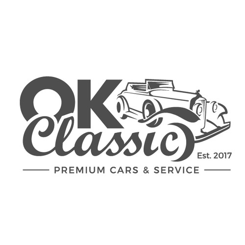 A Bold logo of OK Classic