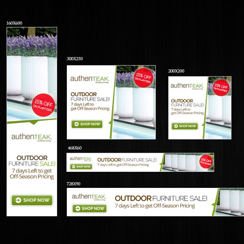 AuthenTEAK Banner Ads