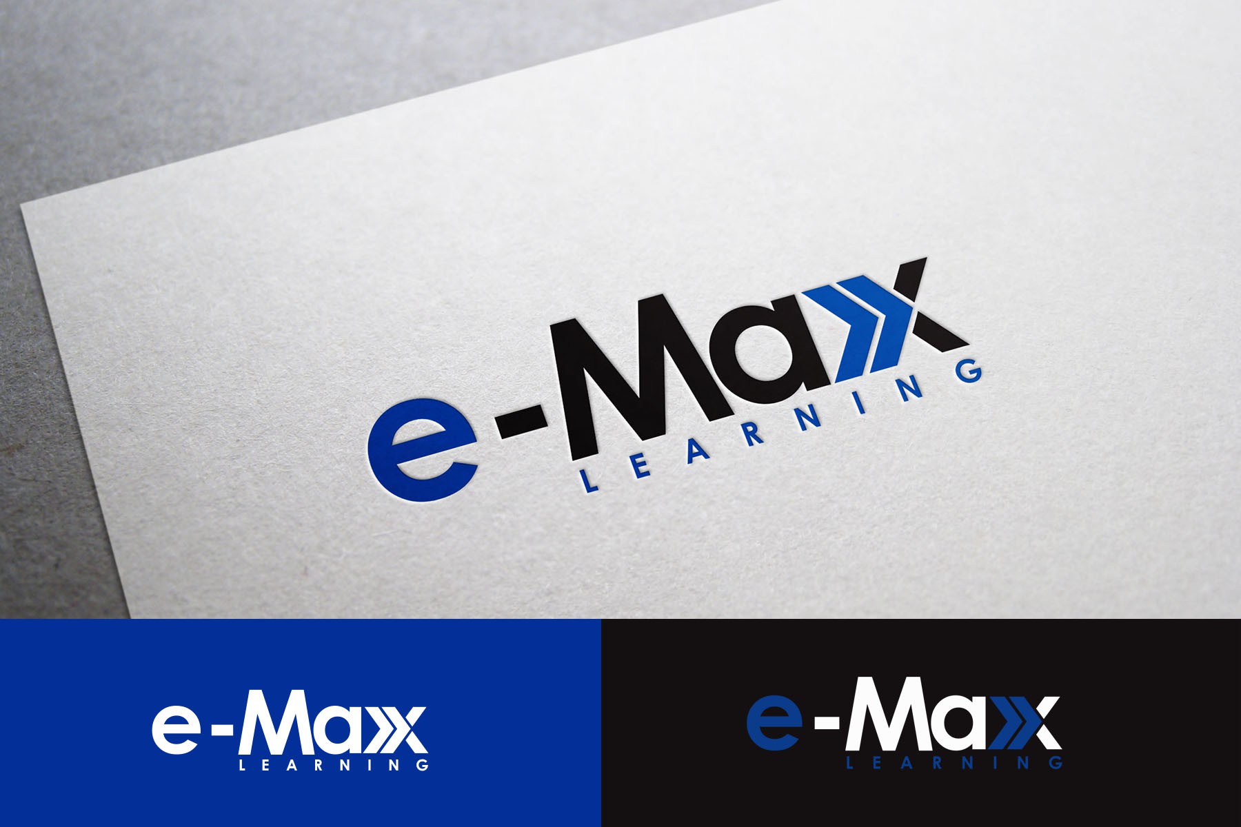 Help e-Max learning with a new logo