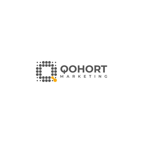 Logo design for Qohort – a new, modern, and analytical marketing agency