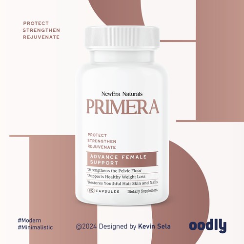 Clean and Minimalist Package Design for Primera