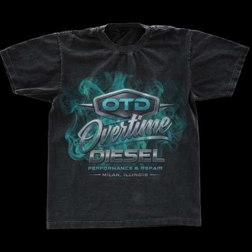 Truck repair shop T-Shirt design