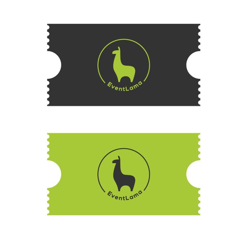 Create a cool logo for EventLama.