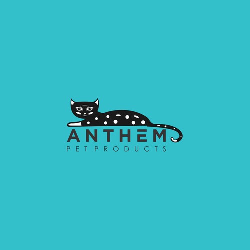 Design a modern, premium but fun, logo for a pet products company that serves millenial women