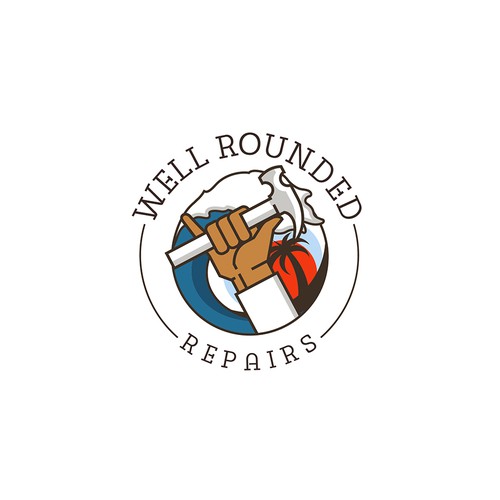 Modern Beach Theme Logo