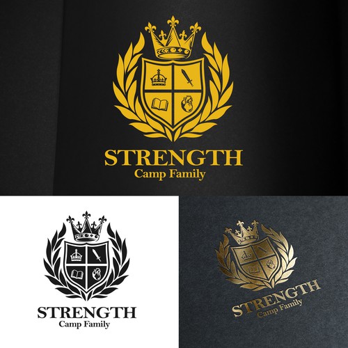 Strength camp family logo