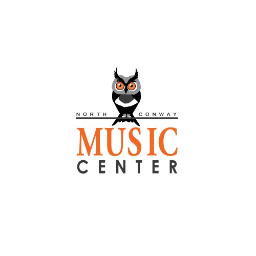 Create a logo for a multi-faceted Music Center.