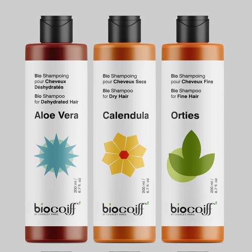 Packaging Redesign Organic Luxury Shampoo Range