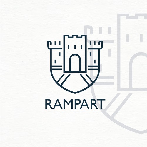 Bold Logo for Armour / Defence Company