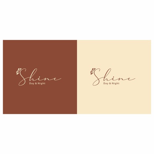shine logo design