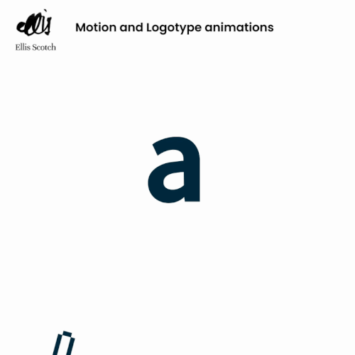 Motion graphics and logotype animations