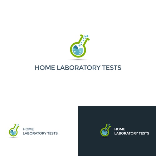 Design a logo for Home Laboratory Tests